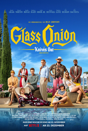 Filmplakat: GLASS ONION: A KNIVES OUT MYSTERY