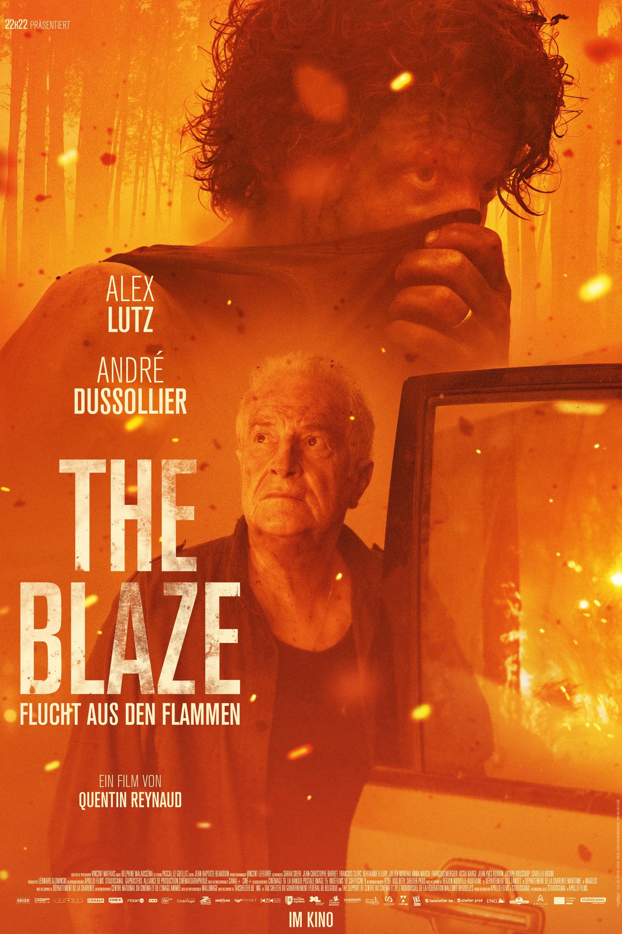 Filmplakat: THE BLAZE - FLUCHT AUS DEN FLAMMEN