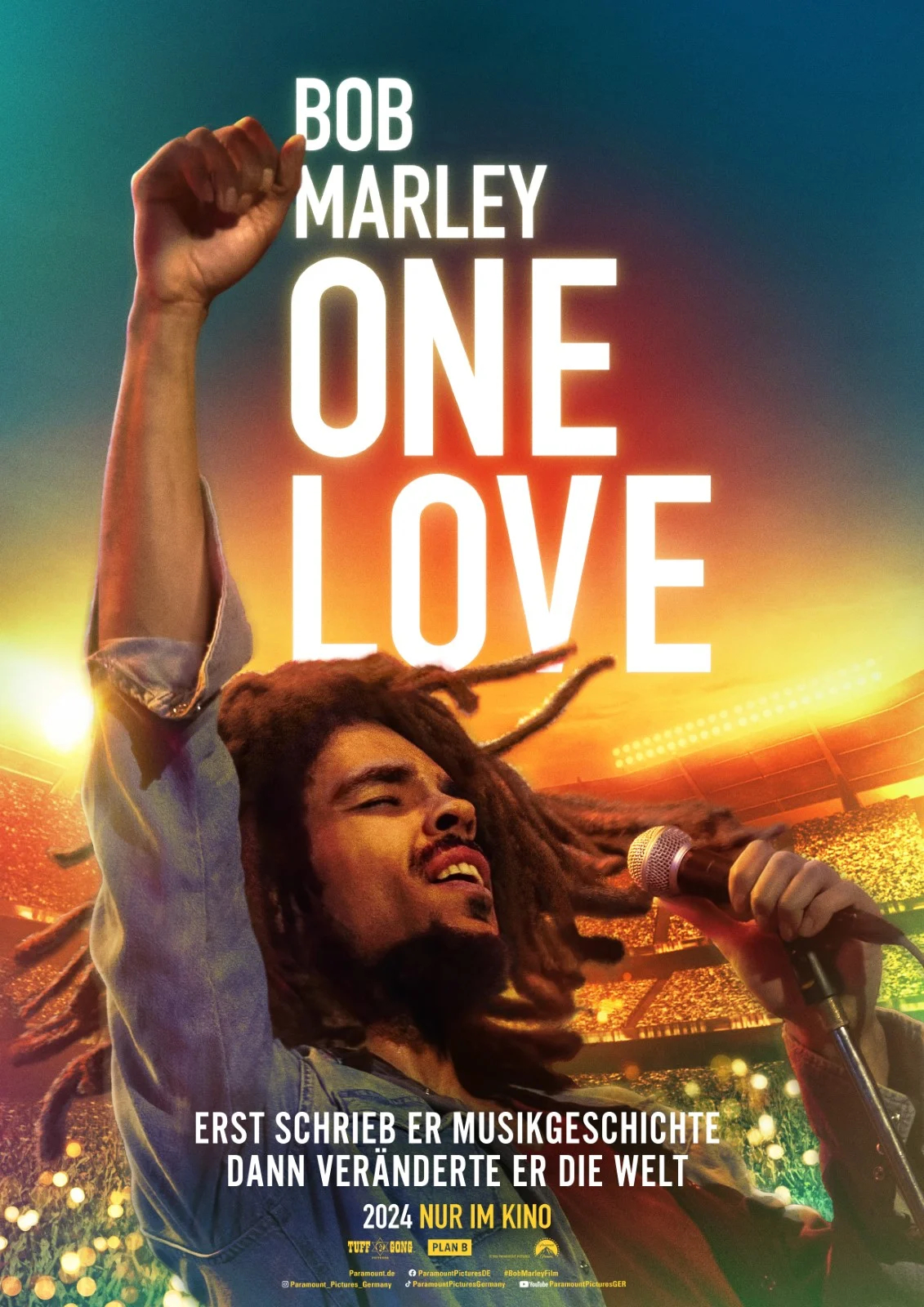 Filmplakat: Bob Marley: One Love