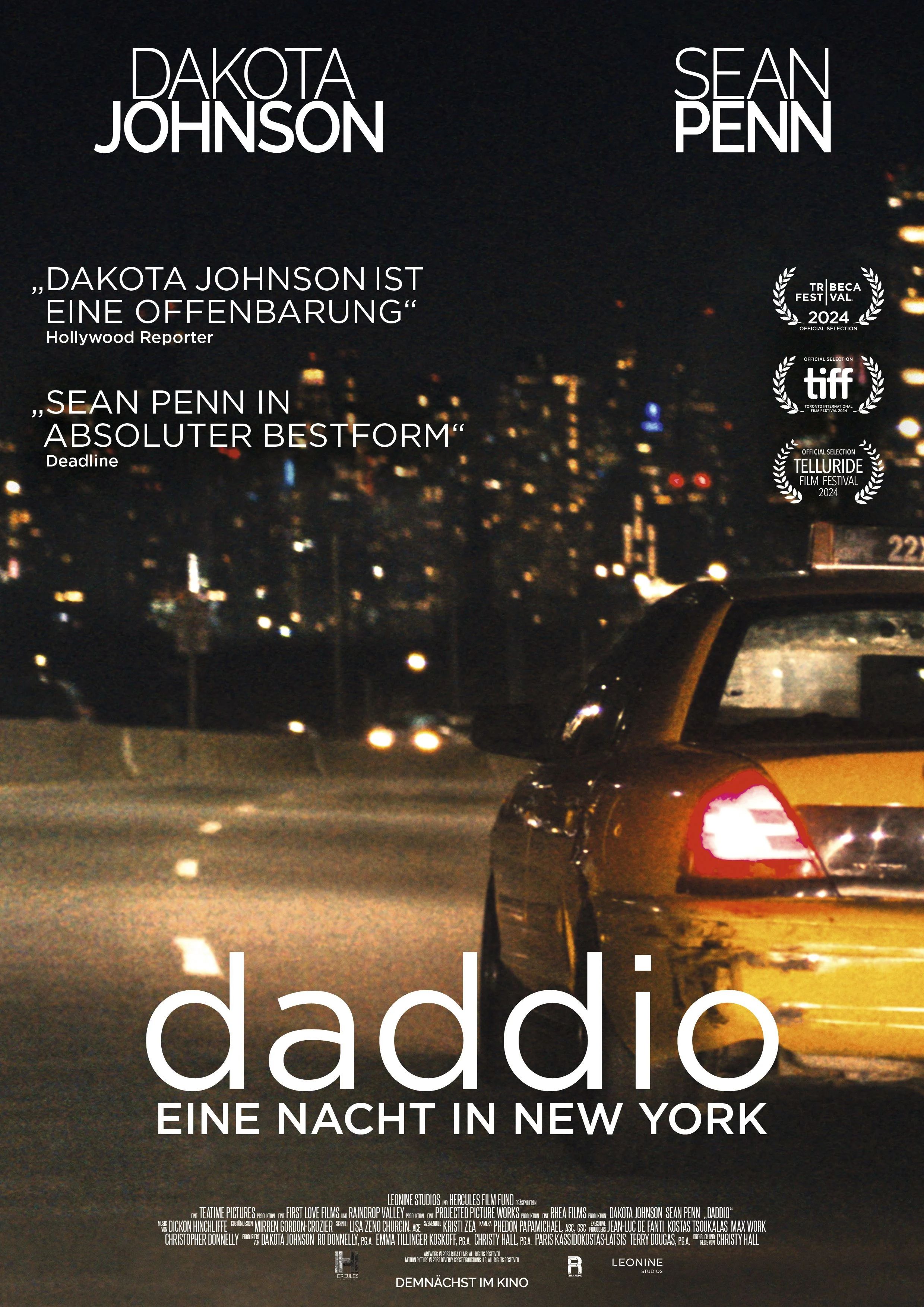 Filmplakat: Daddio - Eine Nacht in New York