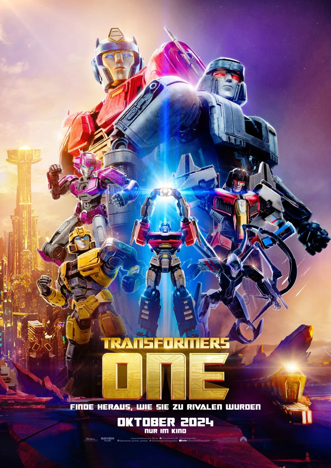 Filmplakat: Transformers One