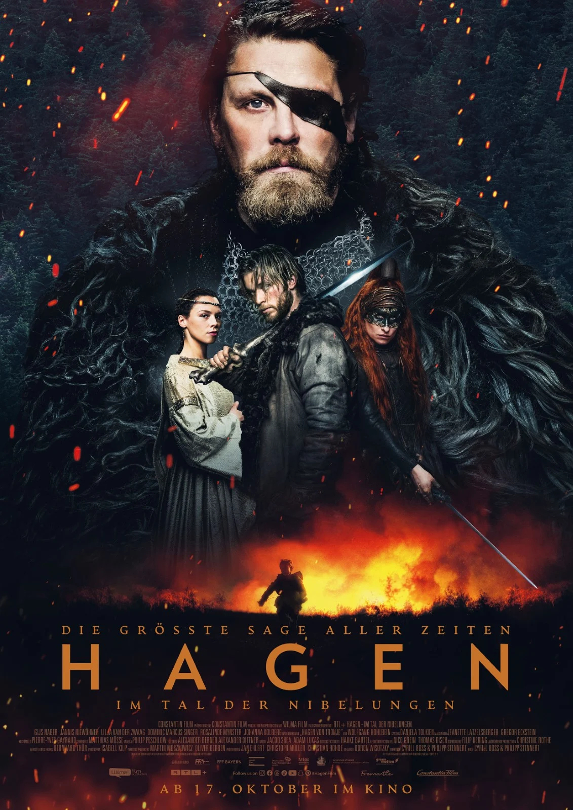 Filmplakat: Hagen - im Tal der Nibelungen